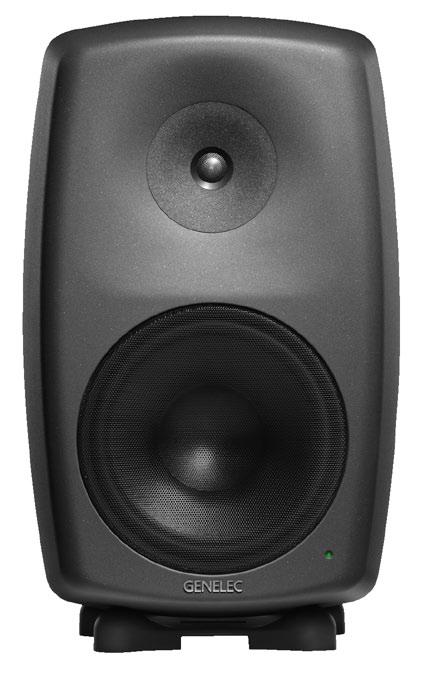 XLR In + 1x XLR Out AES/EBU), 2x RJ45 (síť) 8350A SAM Výkonný typ, u kterého wooferu o nejžádanějším průměru 8 a účinnému 1 tweeter dodává energii Class D BiAmp zasilovač o výkonu 200 + 150W.
