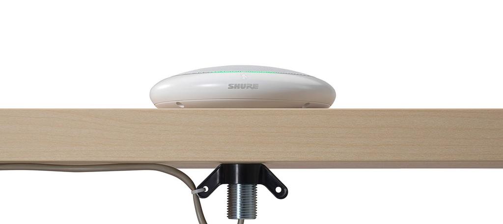 Elegantní stolní mikrofon MXA310 je druhým neviditelným typem v řadě Microflex Advance.