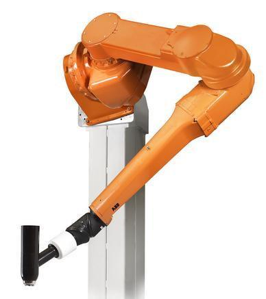 Str. 26 3.1.2.3. Povrchová úprava V oblasti povrchových úprav se průmyslových robotů využívá zejména při lakování například v automobilovém průmyslu. Obr. 3.4 ABB IRB 5500 FlexPrinter Zdroj: ABB www.