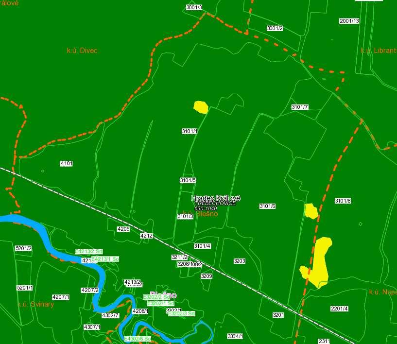 Mapa erozní ohroženosti dle LPIS Mapa protierozní