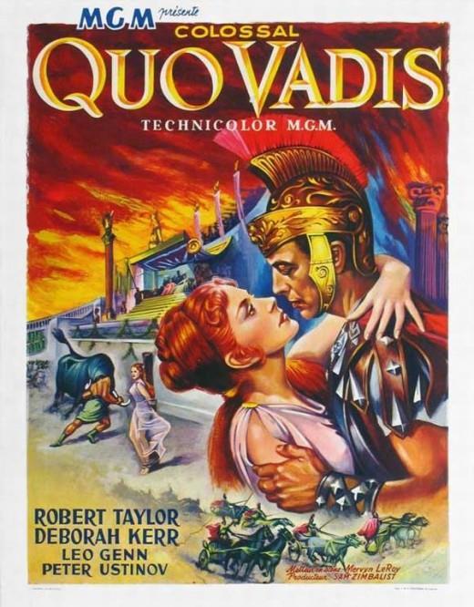 Příloha č. 3. 2: Plakát k filmu Quo Vadis?