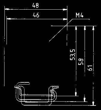 16-6 AWG 600 V 70 Zastavûná ífie Schválení Délka odizolování 8 mm 11 mm aüihgpzrotuf e+üqwrdwvu 10 mm 13 mm aüihgpzrotue +qwrdwvu Název adová svorka WK 6/U 57.506.0053.0 57.506.0055.0 100 WKN 10/U 57.