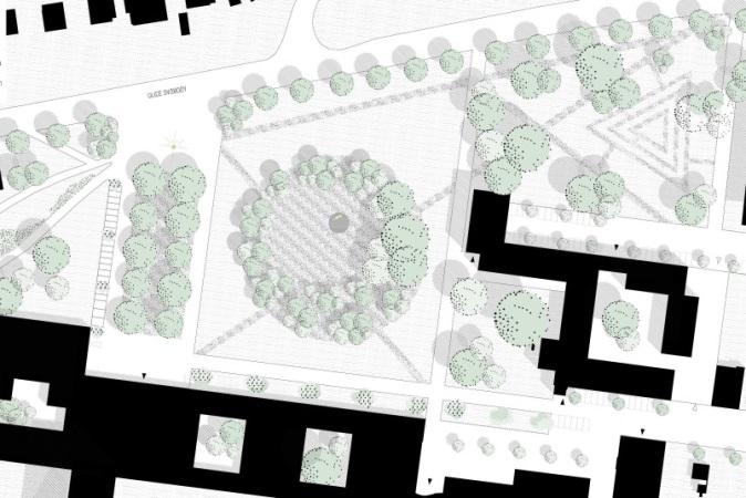 3. cena ve výši 170 000 Kč návrh č. 1 Účastník: Ing. arch. Jiří Lukeš Autoři: Ing. arch. Jiří Lukeš, MgA. Štěpán Beránek, Ing.