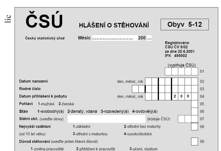 15 Změny počtu obyvatel neboli celkový přírůstek (úbytek) obyvatel jsou dány přirozeným přírůstkem nebo úbytkem (rozdíl počtu narozených a zemřelých) a migračním saldem (rozdíl počtu přistěhovalých a