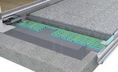 izolační páska 4 PE - separační vrstva 5 AquaDrain EK drenážní rohož 6 AquaDrain samolepící okrajové pásky 8 T T R W R P U W { U E E 7 AquaDrain děrovaný profi 8 ARDEX A 10 pojivo pro drenážní beton