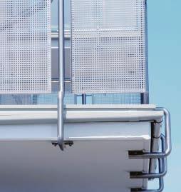GUTJAHR ystém balkónových okapů a svodů. Optimální svod vody z povrchu balkónů a teras. Kvalitní, kompletní řešení z hliníku. Inteligentní systém komponentů.