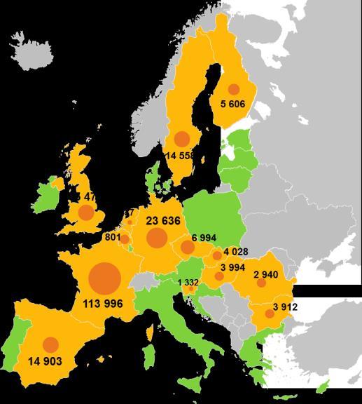 Oproti tomu cena elektřiny pro středně velké podniky zaznamenala od roku 2012 především klesající trend a v současnosti se nachází na úrovni 0,079 EUR za kwh.