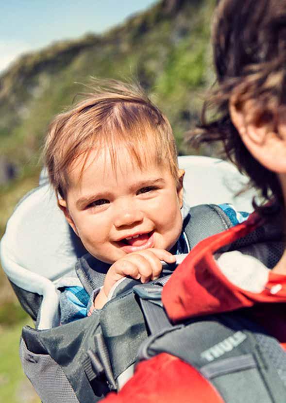 Thule Sapling Elite Thule Sapling Dětské nosítko Thule Sapling Elite je navrženo pro bezpečné a pohodlné přenášení nejcennějšího nákladu na túrách, díky snadnému nastavení trupu a bederního pásu se