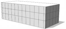 vertikálního dělení na 3D tvaru budovy [27] CityEngine umožňuje také změnu tvaru půdorysu budov.