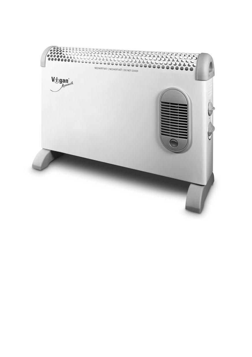 Elektrický konvektor THV1 turbo Electric convector THV1