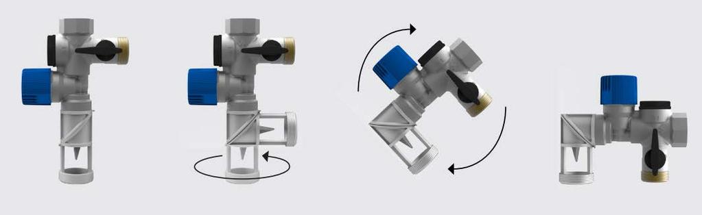 5) Montážní postup: Instalace musí být provedena odborným způsobem, v souladu s bezpečnostními, hygienickými a technickými předpisy platnými v zemi instalace.