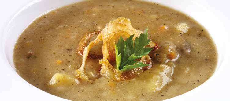 .. Strong chicken broth with homemade noodles.