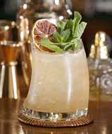 Saffron gin, Passion fruit syrup, Lime