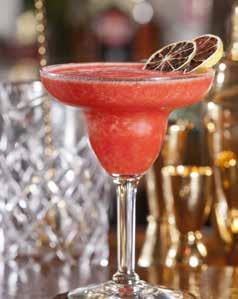 Triple sec, Lemon juice, Strawberry purée