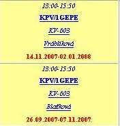 Cvičení z Mikrobiologie pro studenty prezenční formy bakalářského studia oborů OŽP a OŽPP v Ústí nad Labem, výuka probíhá každý lichý týden daného semestru.