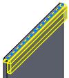 Kapitola 13 Součásti SolidWorks Office Professional Obruby FeatureWorks rozpoznává čtyři typy obrub podporované systémem