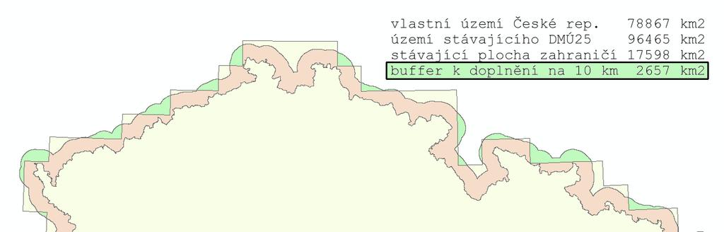 GEOPROSTOROVÉ DATABÁZE DMÚ 25 základní vojenská geoprostorová