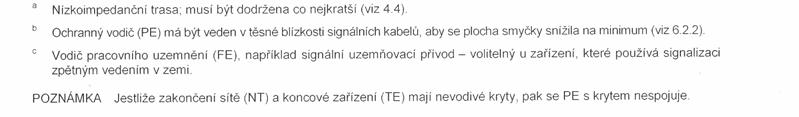 Provedení spole né soustavy pospojování a uzemn ní (CBN) CBN spojuje pospojování a uzemn ní v budov.