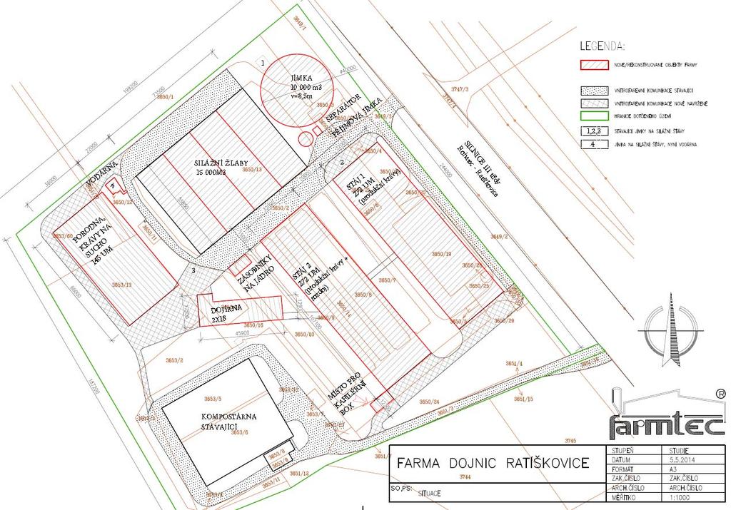 5. Přehledná situace EIA Farma chovu