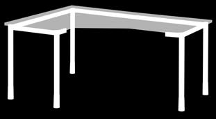 stolové podnože - rámové konstrukce SPOJOVACÍ LUBY STOLOVÝCH KONSTRUKCÍ PRO ROZMĚR STOLU (mm) 600 ST541