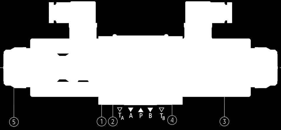 hydromotoru, le tké k funkcím typu: Zpnuto Vypnuto. yto přímočré šoupátkové rozvděče se v hydrulickém systému montují n připojovcí desku v liovolné poloze.