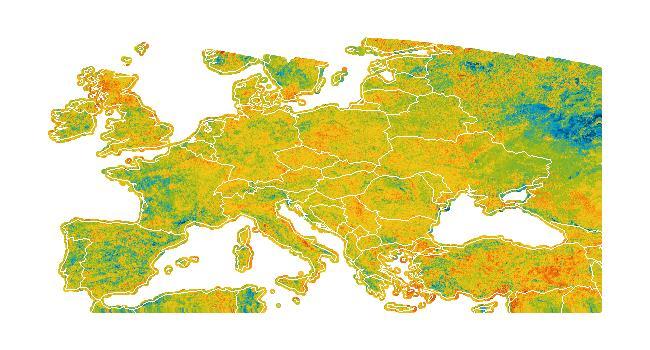 ZEMĚDĚLSKÉ KOMODITY Index zdraví vegetace v klíčových