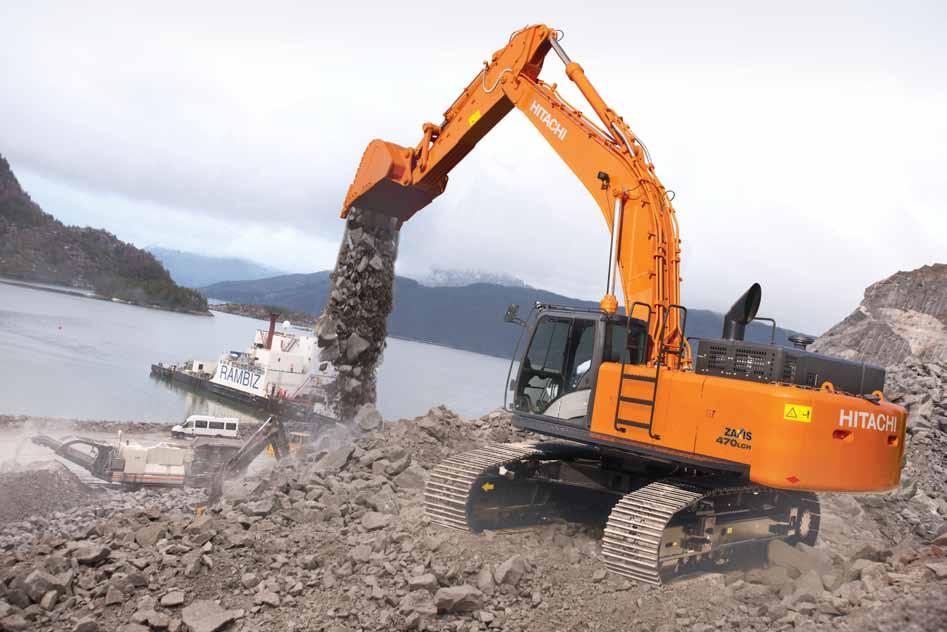 Řada ZAXIS-5 Spolehlivá řešení HYDRAULICKÉ RYPADLO