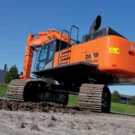 Zásadní pro odolnost a trvanlivost stroje jsou zesílená ramena vykladače a výložníku nového ZAXIS 470. Díky tomu již není pro stroj problémem ani dlouhá provozní doba za ztížených provozních podmínek.
