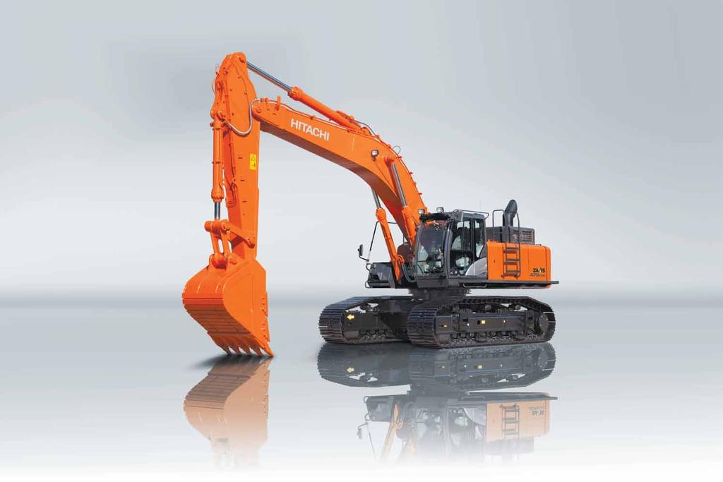U konstrukce nového modelu nejvyšší řady rypadla Hitachi jsme se zaměřili zejména na posílení Vašich představ a vizí.