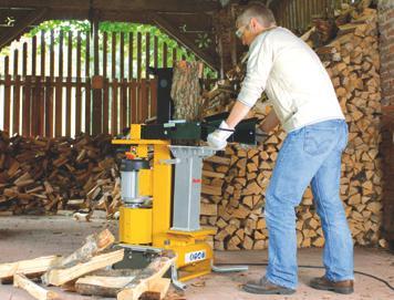 Pro snadno štípatelné dřevo se štípacím tlakem 5,5 t Pro tvrdé dřevo se štípacím tlakem 6 t Pro tvrdé a tuhé dřevo se štípacím tlakem 7 t, přípojka 400 V LHS 5500 LHS 6000 LHS 7000 Výkon 3 000 W /