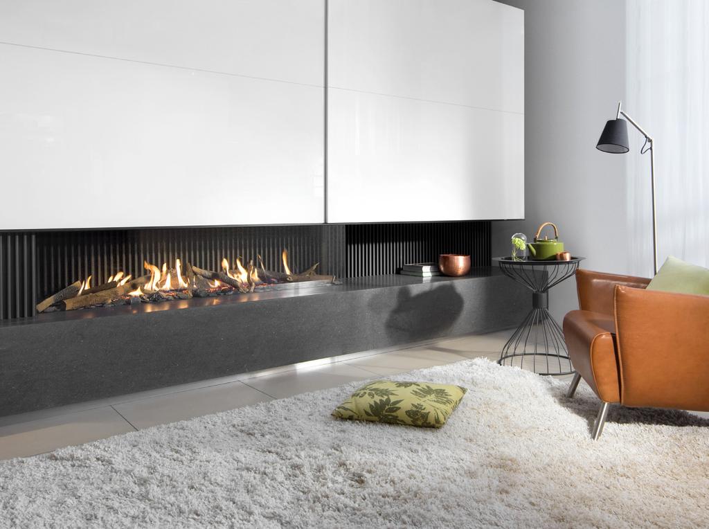 Velikost prosklení rohových modelů s 3D hořákem 65/44/26