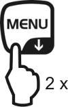 11 Menu Pomocí menu může uživatel provádět nabízená nastavení. Od výrobce je menu nastaveno tak, aby uživatel nemusel standardně nic měnit.
