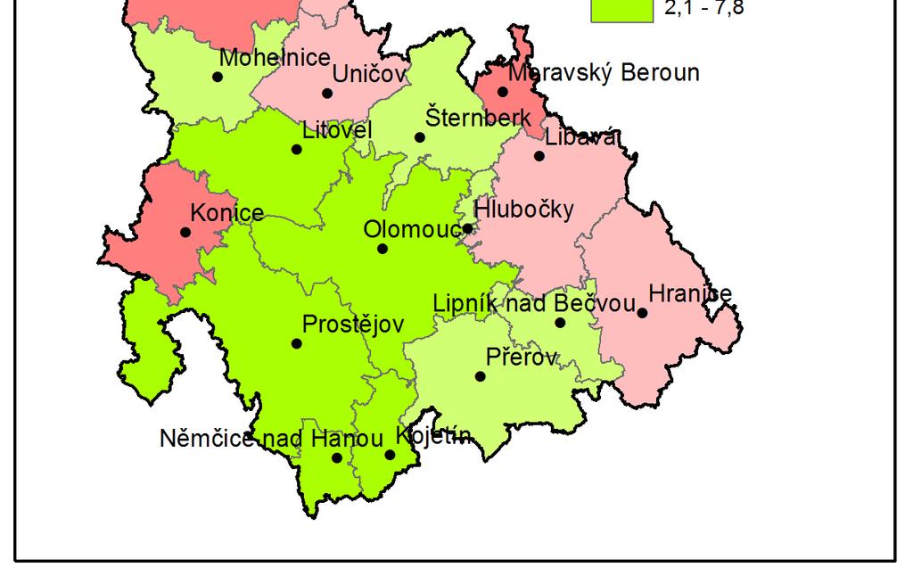Věkové složení obyvatelstva, které je předpokladem dalšího vývoje, dlouhodobě poznamenává probíhající proces demografického stárnutí.