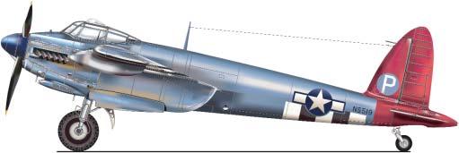 Mosquito PR.Mk.XVI 653. bombardovací peruť 25. bombardovací skupina 325.
