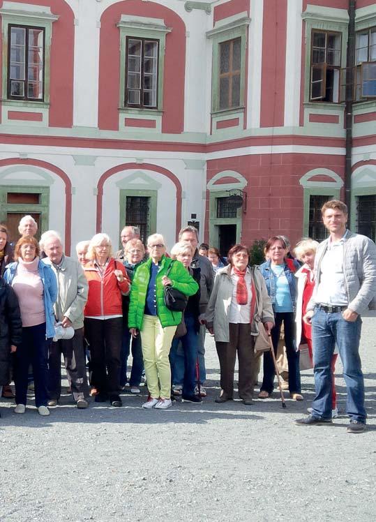 KVĚTNOVÉ SENIORSKÉ VÝLETY 2017 Středa, 3. května 2017, 8:30 LIBOCHOVICE ZÁMEK A SLANÝ - MĚSTO Na tento květnový výlet se přihlašuje od úterý 11. dubna 2017. SENIORSKÉ VÝLETY 2017 Čtvrtek, 11.