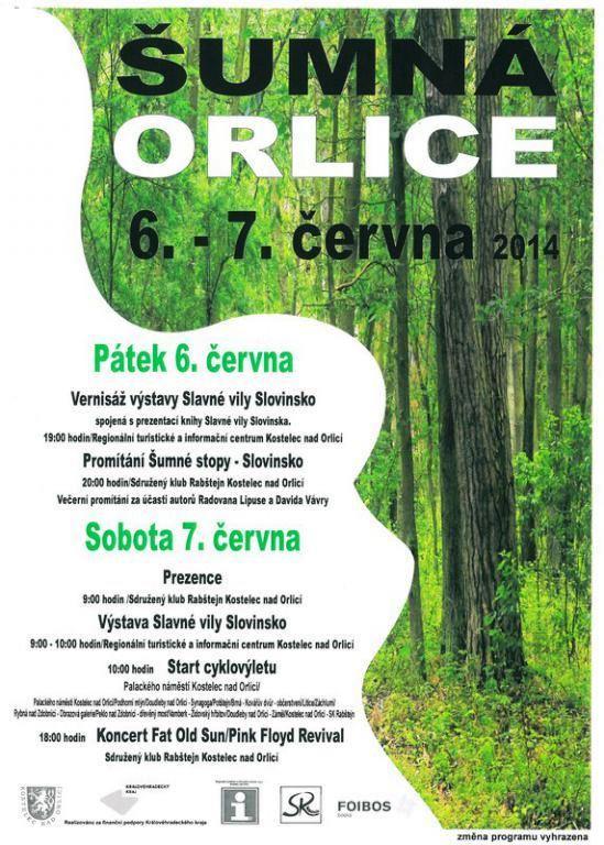 Šumná Orlice Již 10. ročník se konal ve dnech 06. 07. 06. 2014.