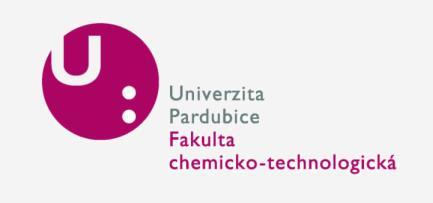 Univerzita Pardubice Fakulta chemicko-technologická, Katedra analytické chemie Licenční studium GALILEO