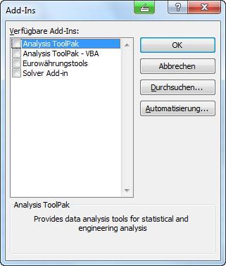 File/Options (2) Přejí na Add-Ins
