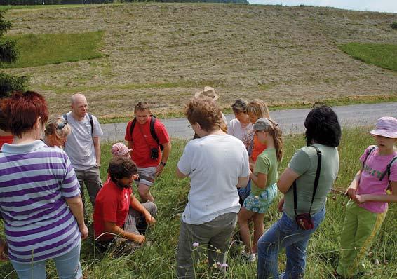 7 (pokračování ze strany 6) ŠTĚMĚCHY V blízkosti obce Štěměchy v okrese Třebíč byla na počátku roku 2008 objevena na základě spolupráce ČSOP Kněžice a Muzea Vysočiny v Jihlavě lokalita ohroženého