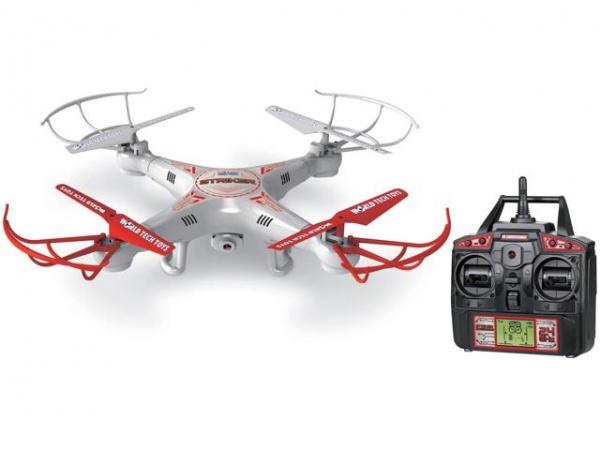 Uživatelská příručka Dron Striker XA-6 Rozměry: 38x38cm Dálkové ovládání: 2,4Ghz Doba letu 8-10 minut Doba nabíjení cca 60-90 minut Kapacita akumulátoru 500mAh Funkce: