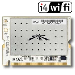 UBNT: UBNTUB5 - minipci karta AR5414 (5GHz) Chipset: Atheros, 6th Generation, AR5414 Max.