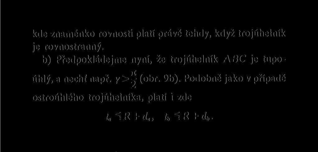 kde znaménko rovnosti platí právě tehdy, když trojúhelník je rovnostranný.