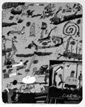 Joan Miró (1893-1983) Miravillas con variaciones č. 17... 4 900 Kč litografie, 1975, 50 x 35,5 cm, PD značeno na kameni Miró, soupis Cramer č. 1069, díl V.