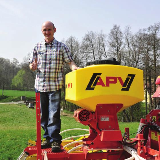 Od té doby, co hustě porostlé louky ošetřuji lučními branami APV, se na nich výrazně zvýšila rozmanitost druhů bylin.