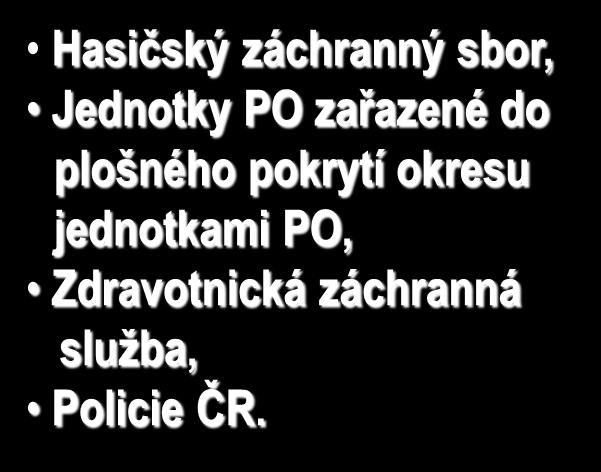 služba, Policie ČR.