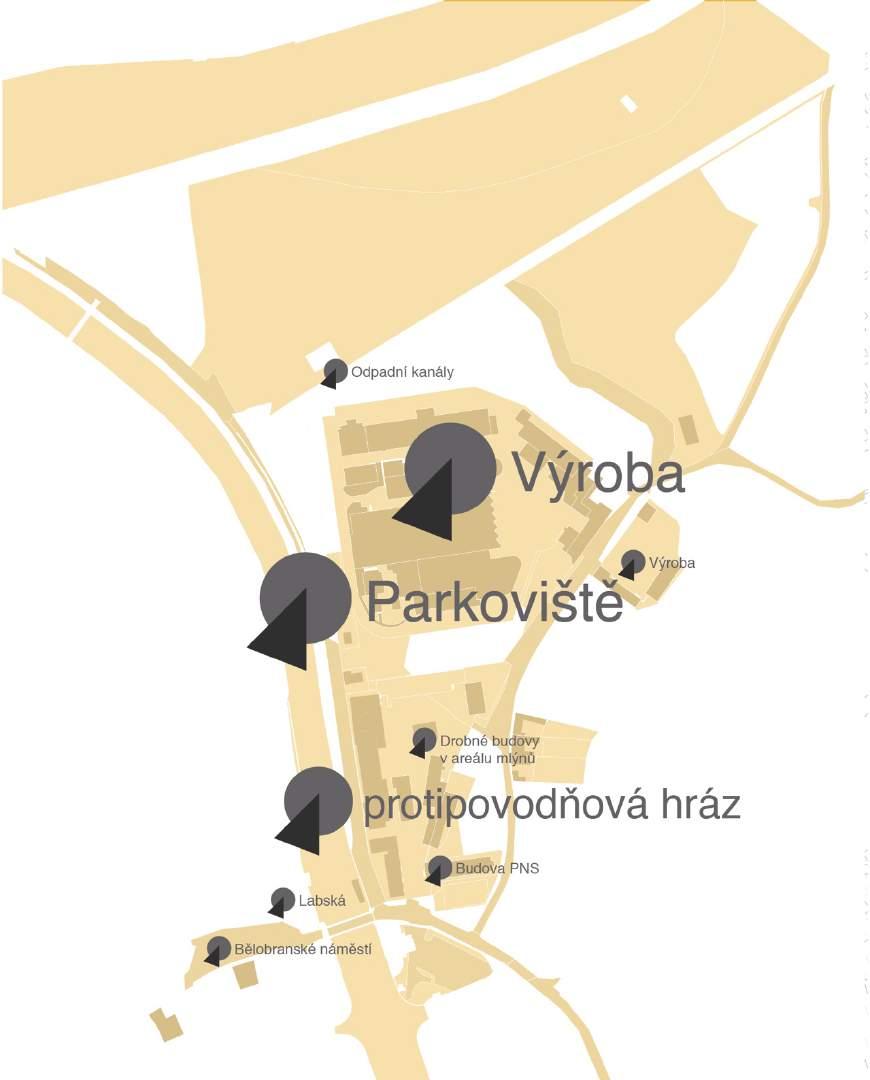 KTERÁ MÍSTA VNÍMÁTE NEGATIVNĚ?