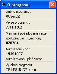 Nastavení ústředny Program komunikuje s ústřednou přes ethernetové rozhraní. Po startu se program přihlásí do sítě a zaregistruje se v ústředně.