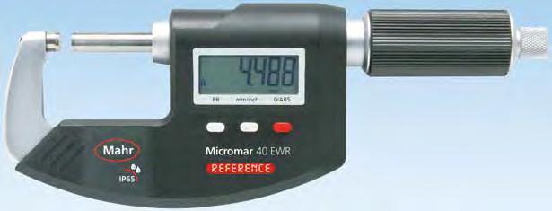 - 16 MICROMAR. VŠE SE TOČÍ KOLEM PŘESNOSTI Mikrometry patří vedle posuvných měřítek k nejčastěji používaným ručním měřicím prostředkům.