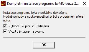 Objeví se druhé dialogové okno s možností výběru jiného disku a adresář.