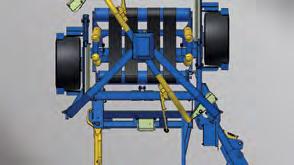 Při odložení OVÍJECÍ RAMENO S NATAHOVACÍ JEDNOTKOU FÓLIE Podle modelu je stroj vybaven jedním nebo dvěma podavači fólie pro role fólie 750 mm.